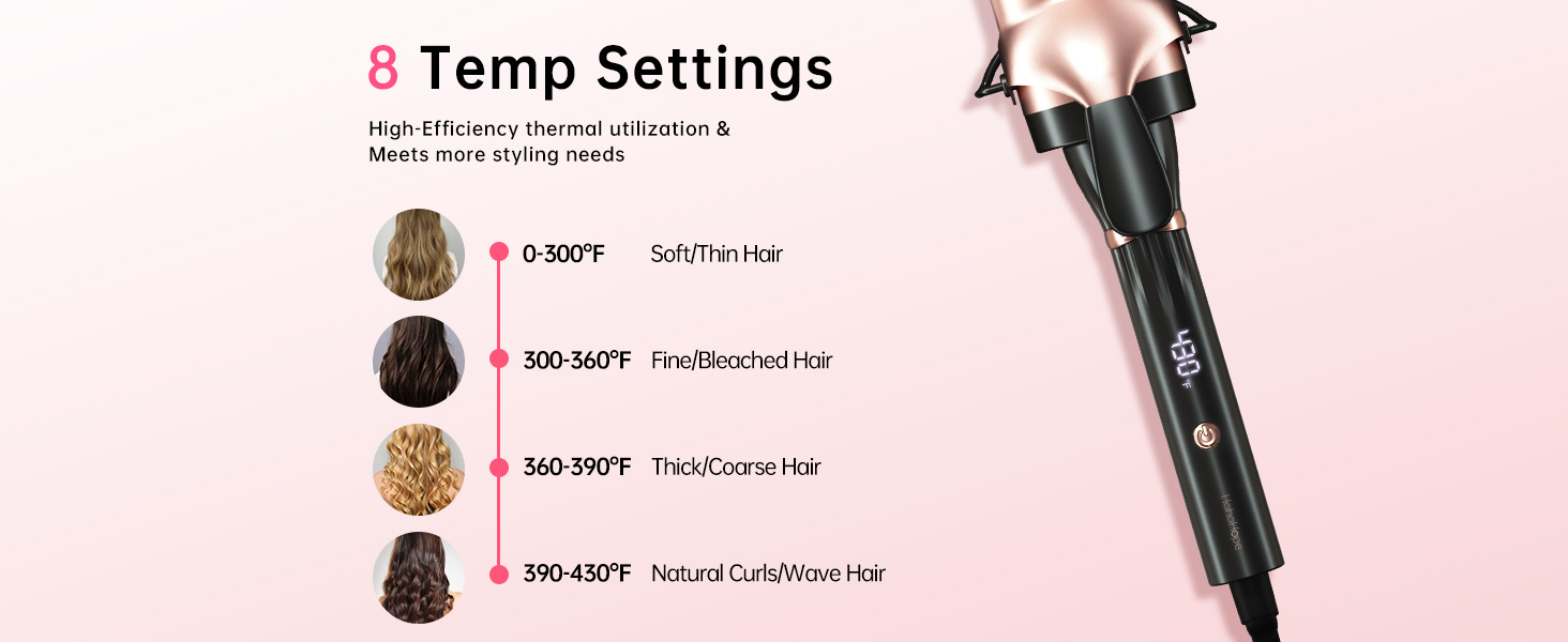 8 Temp Settings