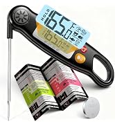 Antonki Meat Thermometer Digital - Instant Read Food Thermometer with Backlight for Cooking Grill...