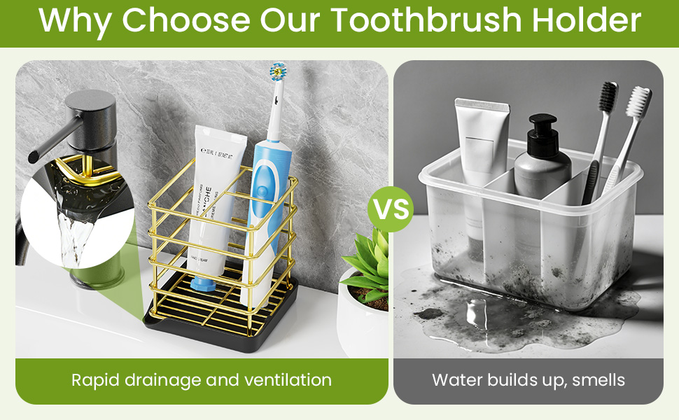 Toothbrush Holders for Bathrooms