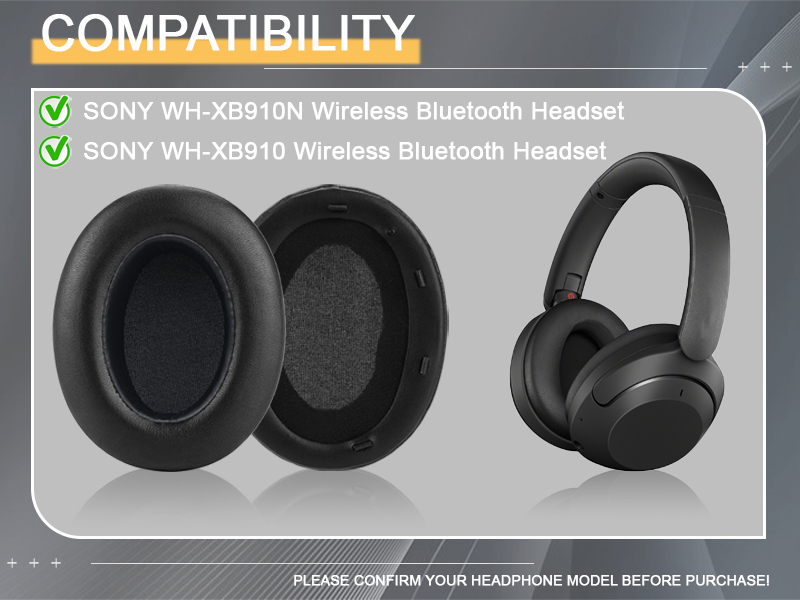 Replacement cushions for Sony WH-xb910n