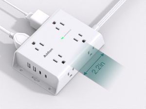 2.2-inch Wide Spaced Outlet