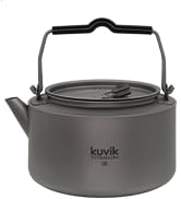 Kuvik Titanium Kettle 1.0L (34 oz) - Ultralight and Compact Kettle