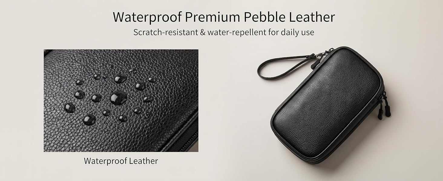 waterproof leather