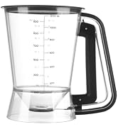 GAGAQI Pancake Batter Dispenser 5 Cup with Sturdy Handle,Batter Separator for Pancakes, Cupcake, ...