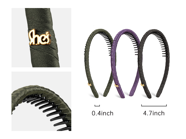 Classic Simple Thin Headbands for Women