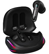 Transformers Wireless Earbuds Bluetooth 6 Headphones, Open-Access Mecha Charging Bay with Cool Li...