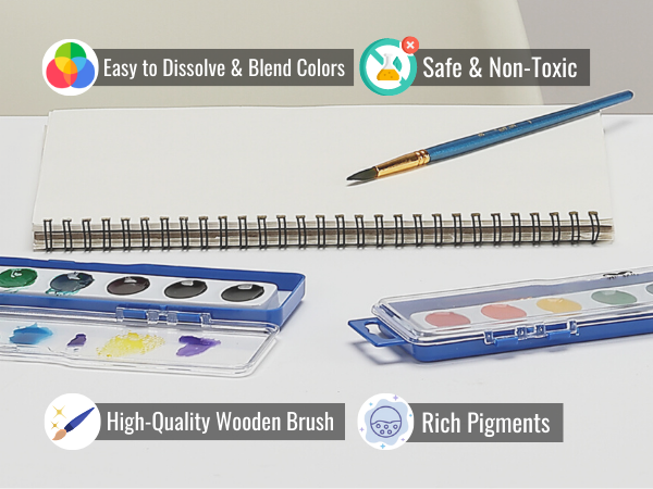 Mr. Pen- Washable Watercolors