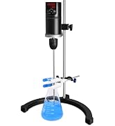 Vevitts Electric Overhead Stirrer LCD Digital Lab Mixer Time and Speed Adjustable Stirring Lab Mi...