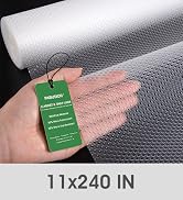 PABUSIOR Cabinet Drawer Liners Clear: Non Slip 100% EVA Multiple Wide Cupboard Mats