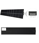 5V USB Solar Panel - Blinds Solar Charger for Windows Blinds, Roller Shades, Motorized Blinds, US...