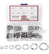 350PCS Spring Wave Washer Gasket Assortment Kit, M3 M4 M5 M6 M8 M10 M12 Wavy Wave Crinkle Spring ...