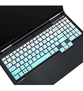 Keyboard Cover Skin for 15.6" Lenovo Legion 5 Pro/Legion 7 7i Slim 15/IdeaPad Gaming 3 3i Laptop,...