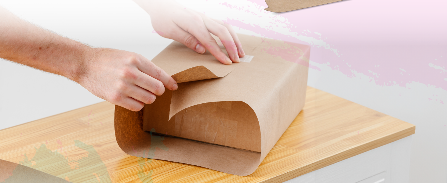 Brown Kraft Arts and Crafts Paper Roll