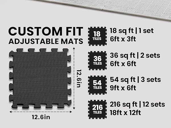 bemaxx interlocking puzzle mat mats gym flooring eva fitness home floor protection kids