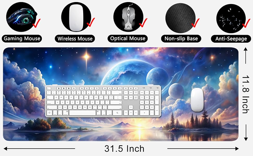 Large Desk Pad Mouse Pad