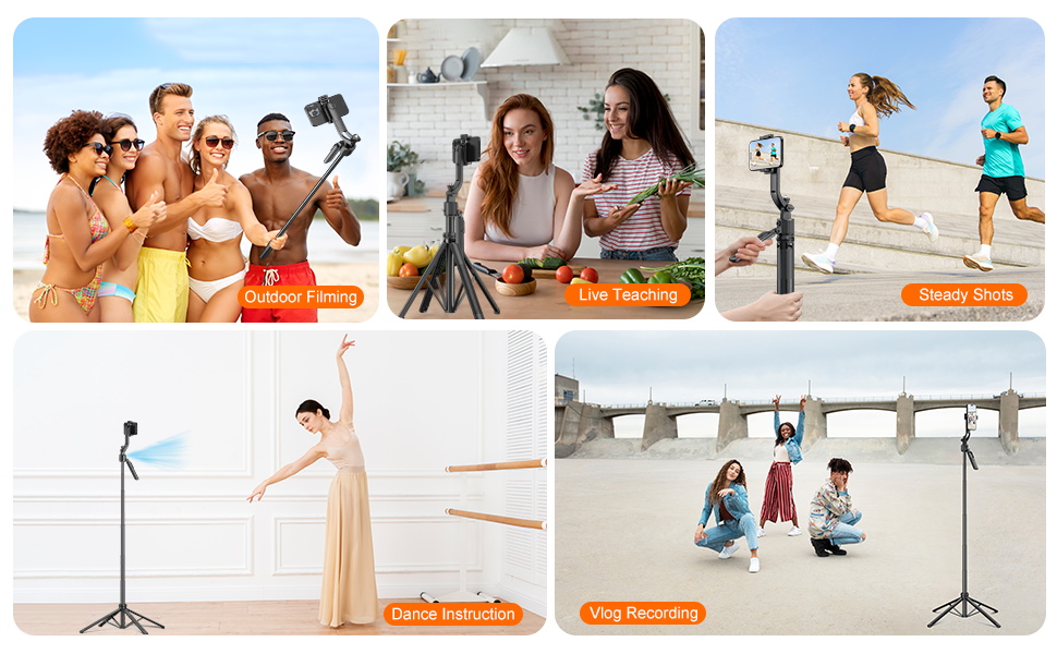 MOSENMO WIRELESS SELFIE STICK TRIPOD WITH PHONE CAMERA