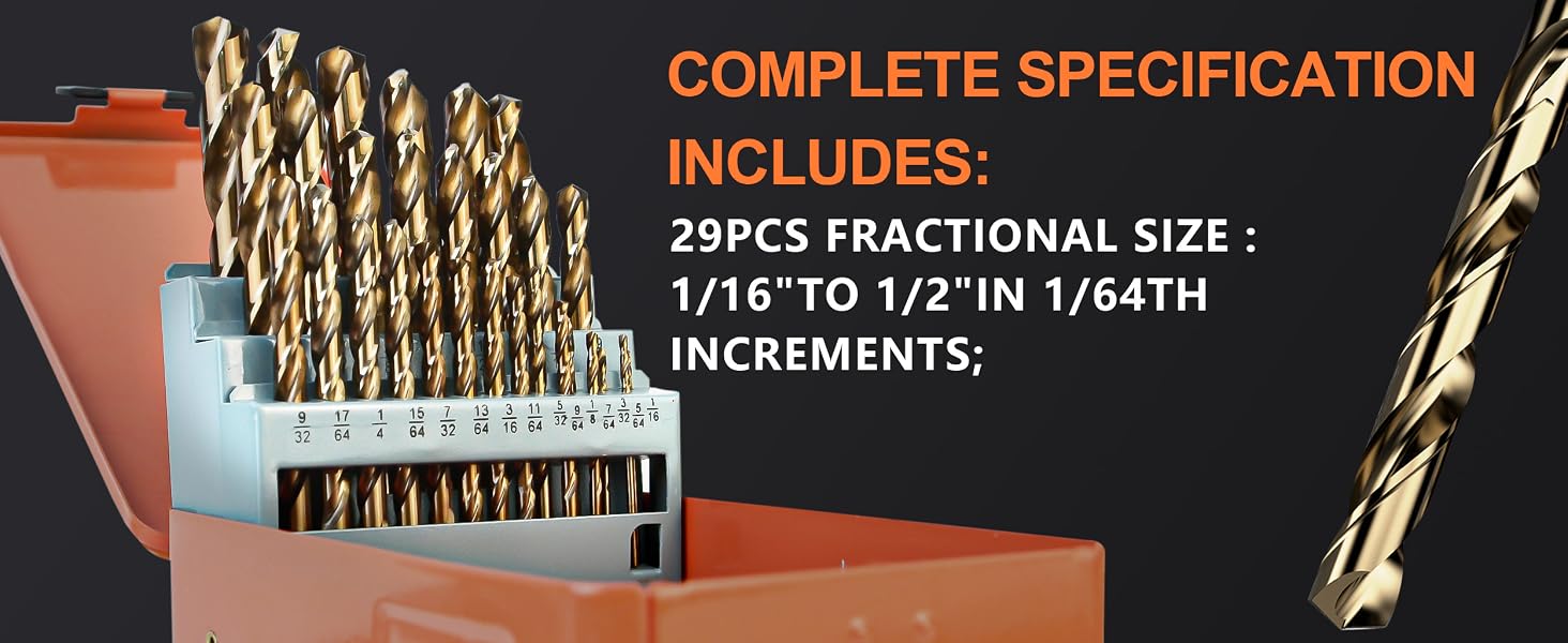 drill bit specification