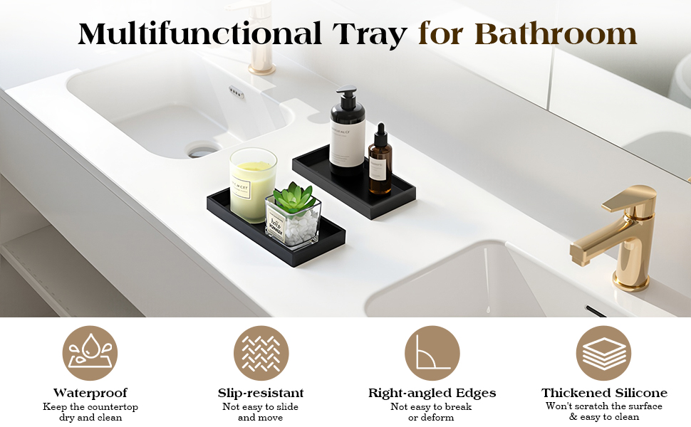 bathroom tray