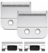 2 Pack Clipper Replacement Blades,Compatible with Andis Master Hair Corded Clipper Fits ML Model