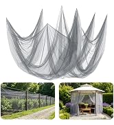 ANPHSIN 40x10ft Ultra fine Mosquito Net for Patio - Mesh Netting Screen for Outdoor Garden Porch ...