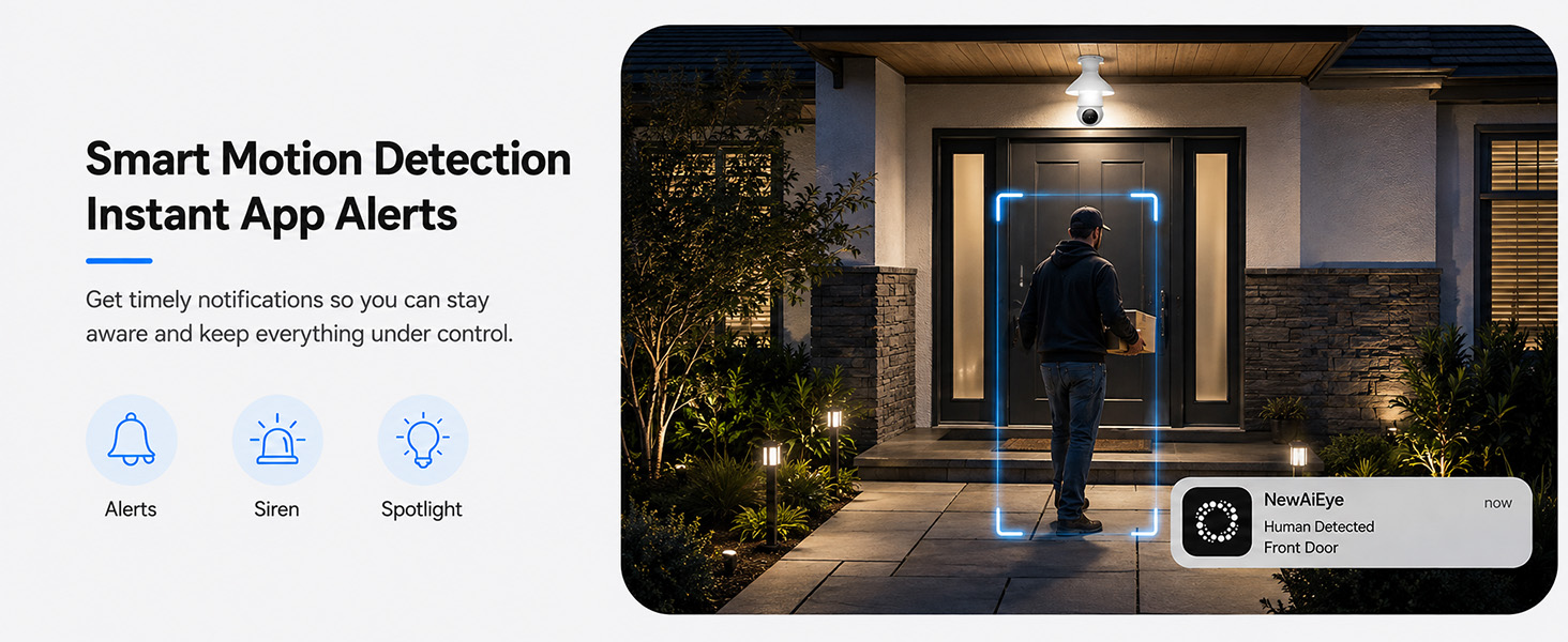 bulb camera motion detection