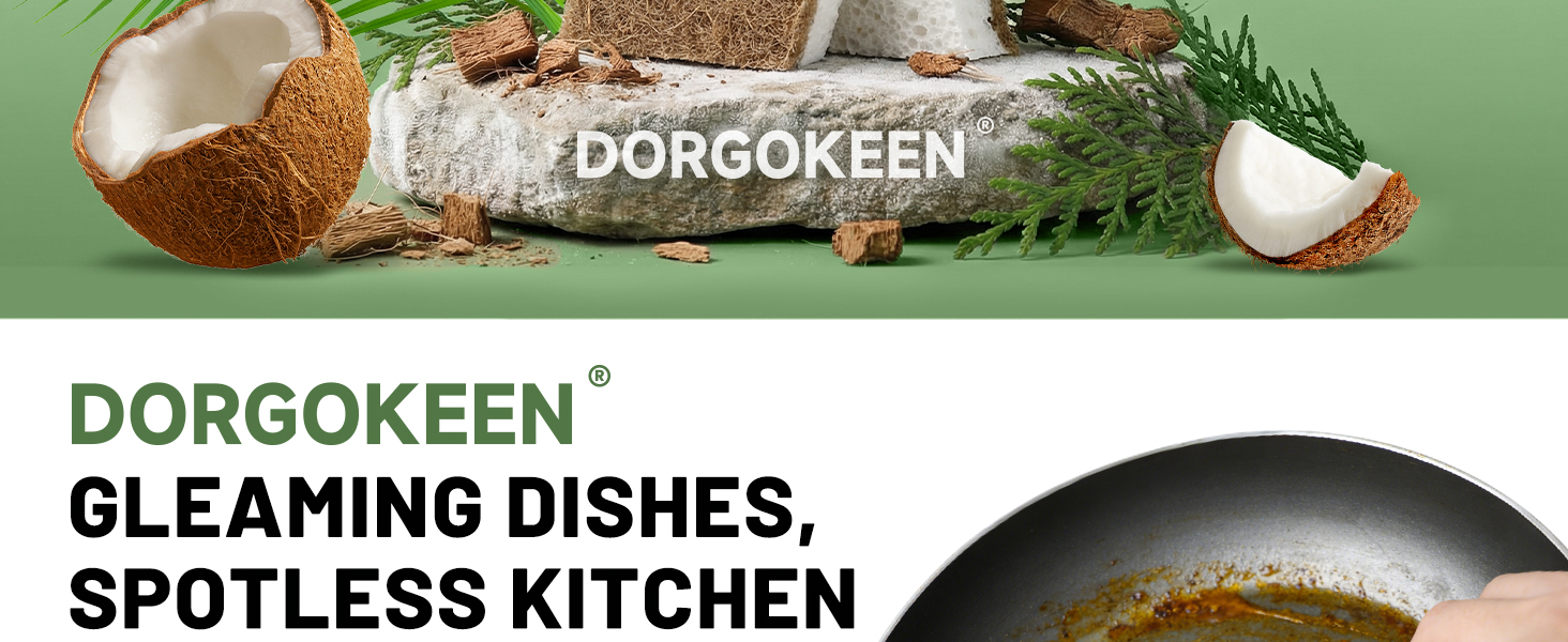Biodegradable Kitchen Dish Sponges