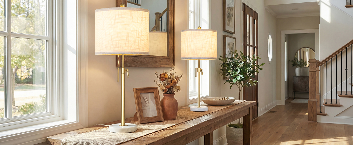 lamps for living room set of 2
