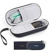 Luxtude Double Glasses Case Hard Shell, Portable Double Eyeglass Case | Sunglasses Travel Case fo...