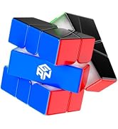 GAN Square-1 Black Top UV Maglev Magnetic Speed Cube Shape Shifting Puzzle | Elite UV-coated Magl...