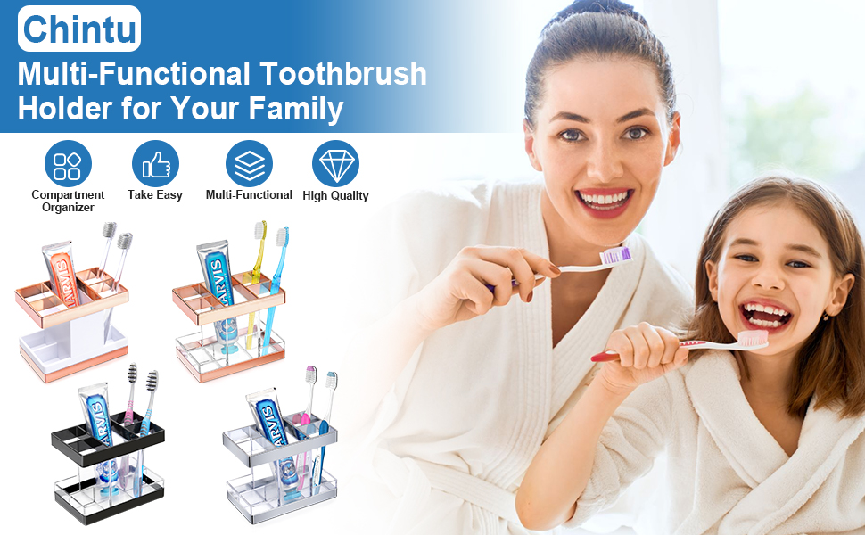 toothbrush holders for bathrooms