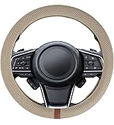Universal Steering Wheel Cover for Hot Weather, Non-Slip Breathable Cooling Steering Wheel Cover ...
