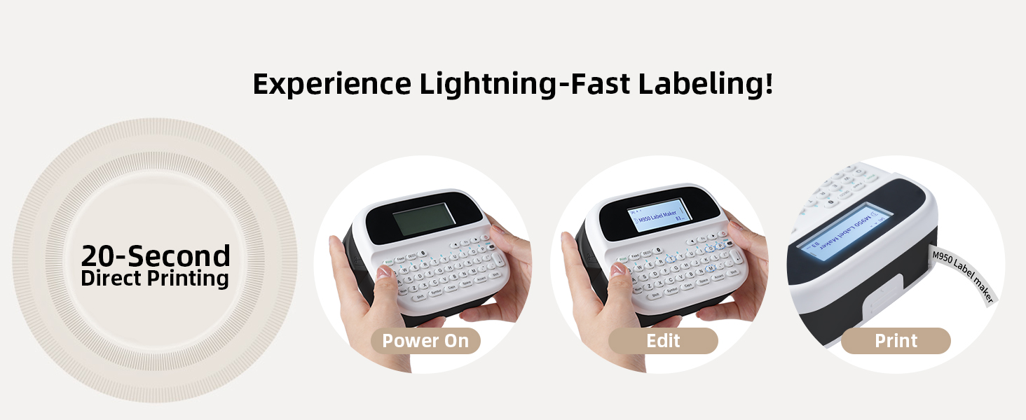 Replacement for brother label maker