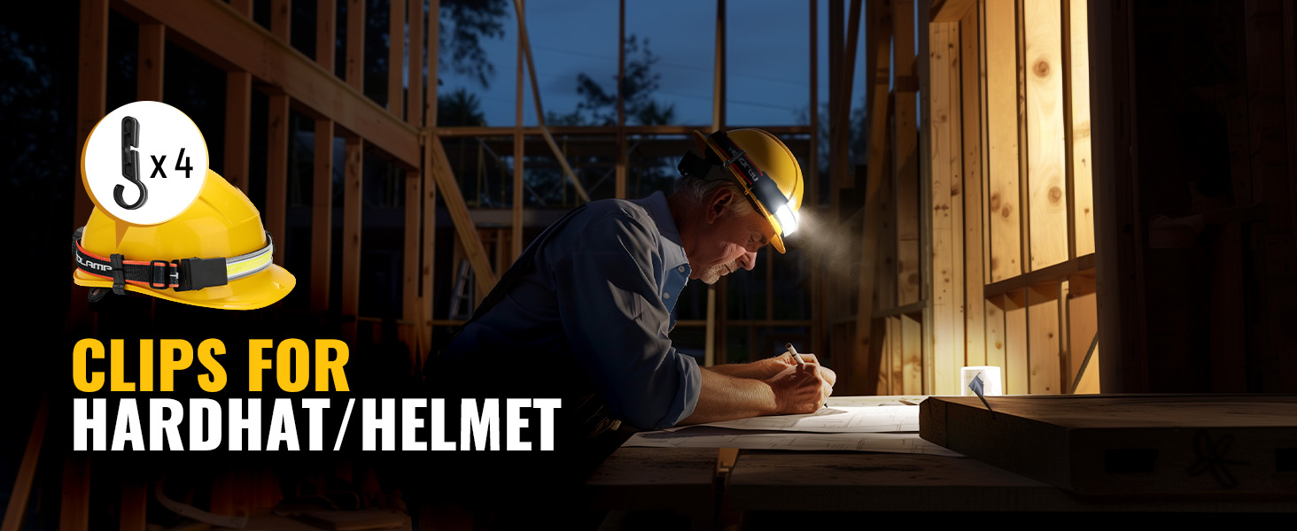 Clips for Hardhat/Helmet