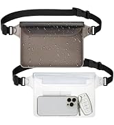 F-color Waterproof Waist Pack - Waterproof Phone Pouch with Waist Strap - Cruise Essentials