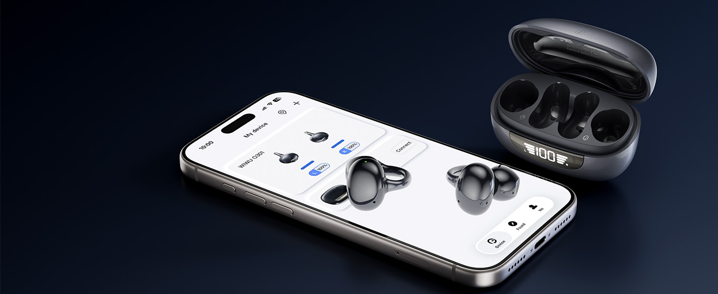 Open Ear Earbuds Bluetooth 6.0
