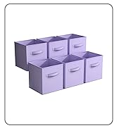 Sorbus Storage Cubes - 11 Inch Foldable Fabric Baskets for Organizing Pantry, Closet, Shelf, Toy ...