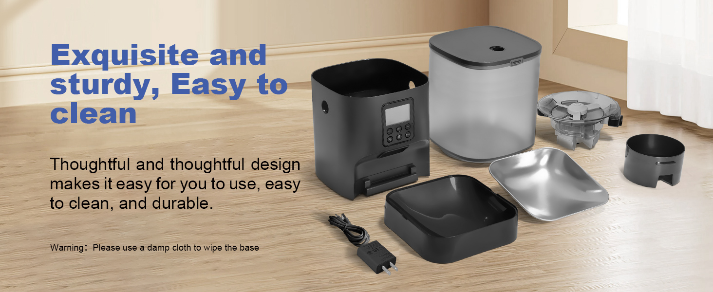 automatic cat feeder , exquisite and sturdy, easy to clean
