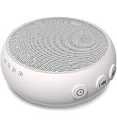 SoundMe Mini Sleep Sound Machine 30 Soothing Natural Sounds Travel White Noise Machine with 36 Vo...