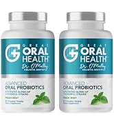 Oral Probiotics for Mouth Bad Breath Treatment for Adults: Dentist Formulated BLIS K12 M18 Advanc...
