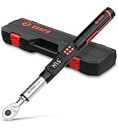 VANPO 1/2 Drive Digital Torque Wrench with Angle, 7.4-147.5 Ft.lb/10-200 Nm Electronic Torque Wre...