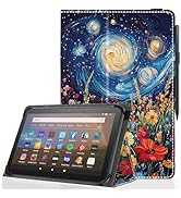 Pudiceva Universal 10 10.1 Inch Android Tablet Case,Slim Folding Stand Cover for All 9"-10.5" Tou...