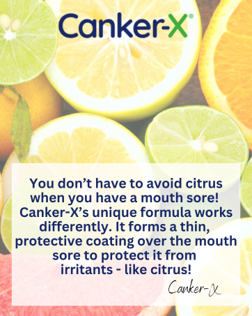 Canker-X, aloe vera, mouth sore, spray, get
