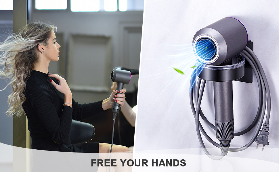 hair dryer holder bathroom bathroom hair dryer holder blow dryer rack hair dryer holder