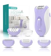 VOGOE Epilator for Women-Cordless Epilators Hair Removal for Women, 4-in-1 Electric Razor Hair Re...