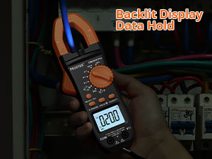 blacklit clamp meter