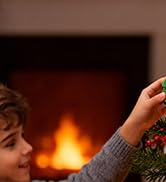 EverBrite Christmas Lantern Set, Holiday Decorations & Gifts for Women and Men, 5 Light Modes AAA...