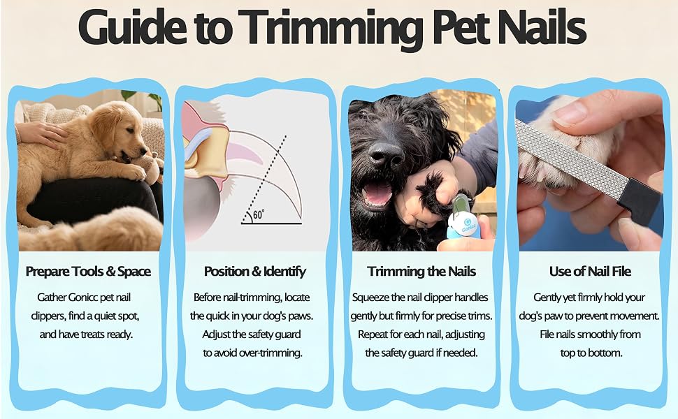 gonicc dog nail clippers