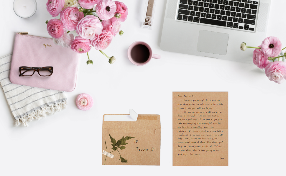 Blank Cards and Envelopes 4x6 Invitation Cardstock Thank you Blank Greeting Cards and Envelopes