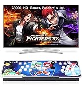 FVBADE [30000 Games in 1 70S Pandora Box Arcade Game Console Compatible PC & Projector & TV,3D Ga...
