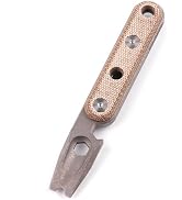 Hamans EDC Pry Bar Multi Tool Titanium with Pocket Clip Multi Functions Bottle Opener Wrench Nail...